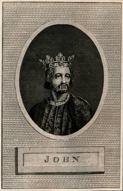 الملك جون ، 1793 بواسطة غير معروف