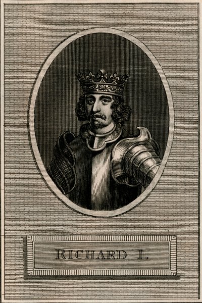 الملك ريتشارد الأول ، 1793 بواسطة غير معروف