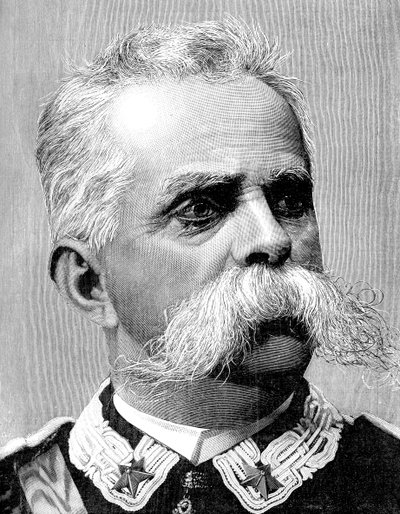 الملك أومبرتو الأول ملك إيطاليا 1900 بواسطة غير معروف