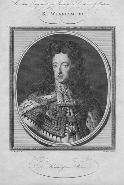 الملك وليام الثالث ، 1784. بواسطة غير معروف