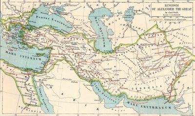 مملكة الإسكندر الأكبر ، c1901 ، 1902 بواسطة Unbekannt