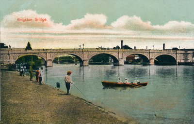 جسر كينغستون ، 1908 بواسطة غير معروف