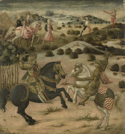 مشهد نايت ليجند ، 1450-1475 بواسطة غير معروف