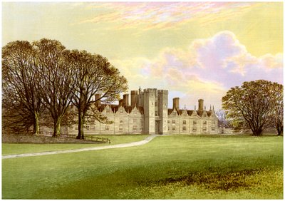 Knole ، بالقرب من Sevenoaks ، كينت ، منزل اللورد ساكفيل ، c1880 بواسطة غير معروف