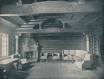 Kongssater ، موطن الغابات لملك وملكة النرويج ، c1910 بواسطة غير معروف
