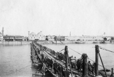 جسر كوتاه ، بغداد ، العراق ، 1917-1919 بواسطة غير معروف
