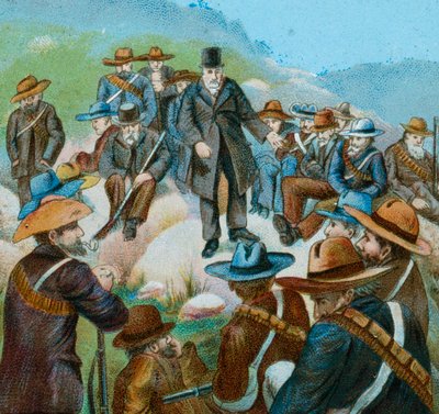 كروجر يناشد البرغر في بلومفونتين ، 1900 بواسطة غير معروف