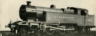 LBSC Pacific Type of Tank ، محرك ذكرى الحرب ، c1930. بواسطة غير معروف
