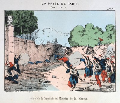 الاستيلاء على باريس ، مايو 1871 بواسطة غير معروف