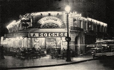 The Rotunda، Boulevard du Montparnasse، c. 1925. بواسطة غير معروف