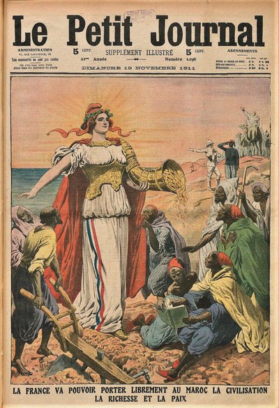 مهمة الحضارة. لو بيتي جورنال ، 19 نوفمبر 1911 ، 1911. بواسطة غير معروف