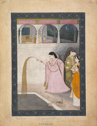 سيدة تحمل سباركلر ، كاليفورنيا. 1800. بواسطة غير معروف