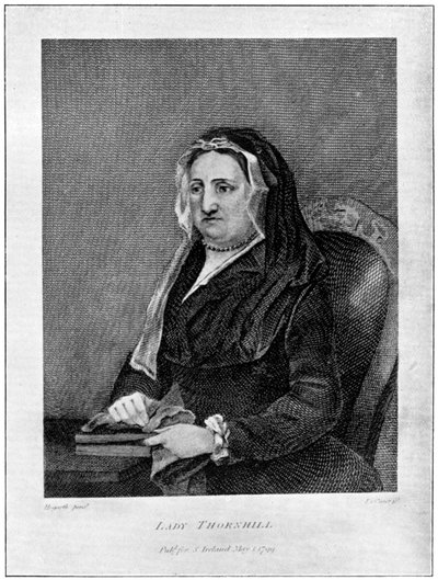 سيدة ثورنهيل ، 1799 بواسطة غير معروف