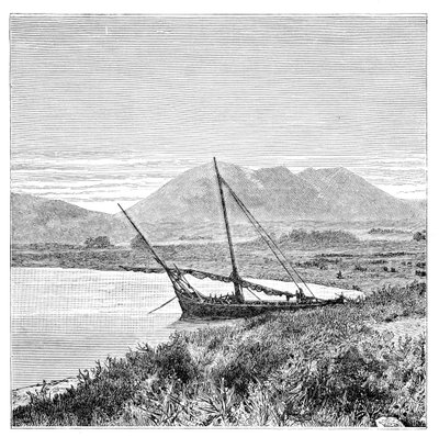بحيرة فان ، خليج تادوان وجبل نمرود ، تركيا ، 1895 بواسطة غير معروف