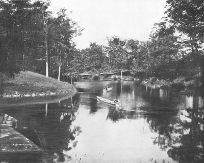 Lakelet في أراضي منزل الجنود ، ميلووكي ، ويسكونسن ، الولايات المتحدة الأمريكية ، c1900. بواسطة غير معروف