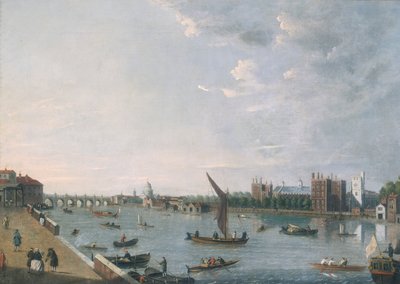قصر لامبث من هورسفيري ، c1750 بواسطة غير معروف