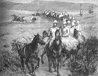 لانسر العودة من غزوة ، c1880 بواسطة غير معروف