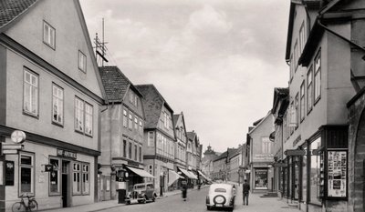 Langestrasse ، Buckeburg ، ألمانيا ، c1930s بواسطة غير معروف