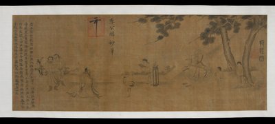 Laozi يقدم نسخة من Daodejing ، سلالة Ming ، القرنين السادس عشر والسابع عشر. بواسطة غير معروف