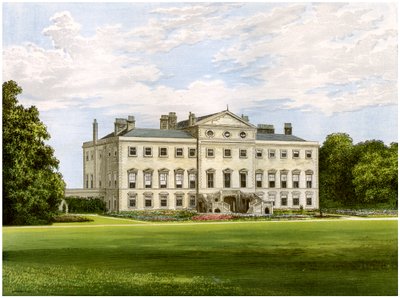 Lathom House ، لانكشاير ، منزل اللورد Skelmersdale ، c1880 بواسطة غير معروف