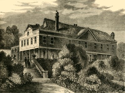 بيت لودرديل ، في عام 1820 ، c1876. بواسطة غير معروف
