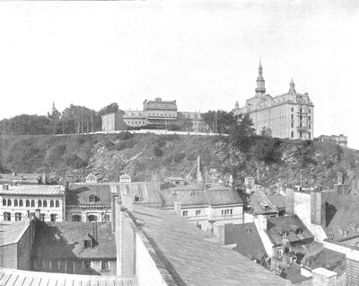 مباني جامعة لافال ، مدينة كيبيك ، كندا ، c1900. بواسطة غير معروف