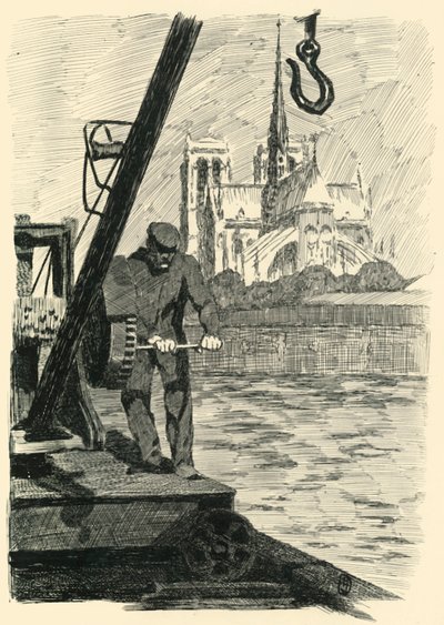 Le Chevet de Notre-Dame، Le Matin، 1903. بواسطة غير معروف