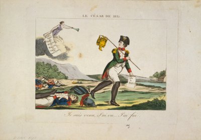 قيصر عام 1815 نابليون مثل قيصر عام 1815 ، 1815 بواسطة غير معروف