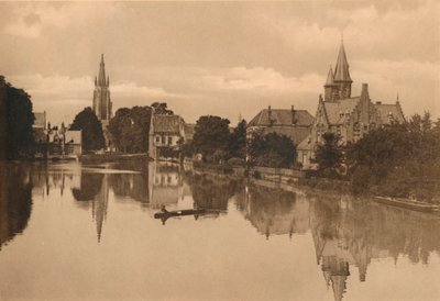 بحيرة الحب ، c1928 بواسطة غير معروف