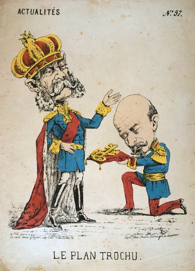 Le Plan Trochu ، 1870-1871 بواسطة غير معروف