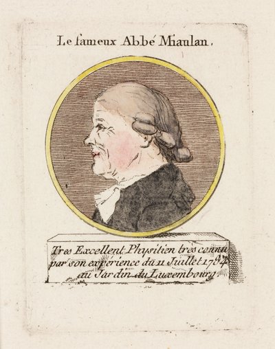الأب مياولان الشهير عام 1784 م بواسطة غير معروف