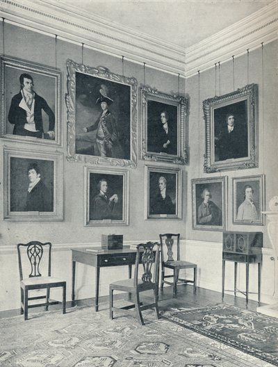 ترك صور في غرفة الرسم ، 1926 بواسطة غير معروف