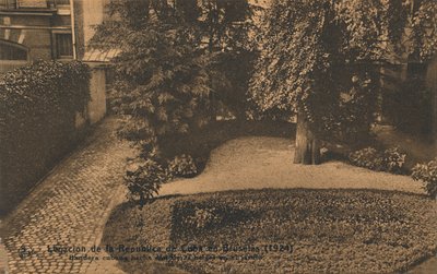 تراث جمهورية كوبا في بروكسل ، السفارة الكوبية في بروكسل ، c1924 بواسطة غير معروف