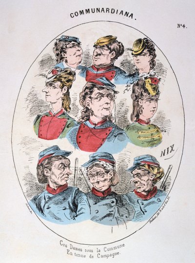 أيام الكومونة الجميلة ، 1871 بواسطة غير معروف