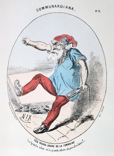 أيام الكومونة الجميلة ، 1871 بواسطة غير معروف