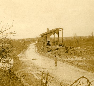 Les Hurlus ، شمال فرنسا ، c1914-c1918 بواسطة غير معروف
