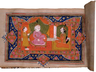 حياة كريشنا ، القرن الثامن عشر - القرن التاسع عشر بواسطة غير معروف