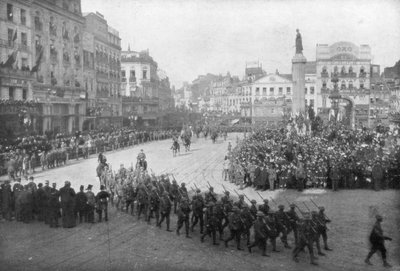 تم تحرير ليل من قبل الجيش البريطاني الخامس ، فرنسا ، 17 أكتوبر 1918 بواسطة غير معروف