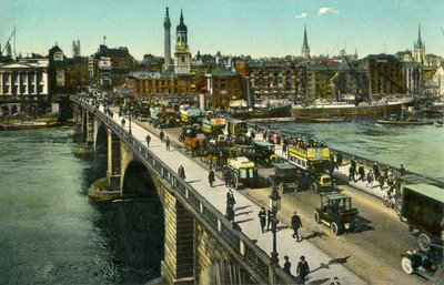 جسر لندن ، c1910. بواسطة غير معروف