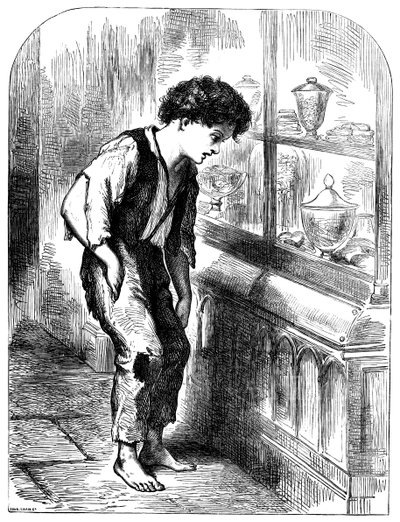لندن ستريت عرب ، 1883 بواسطة غير معروف