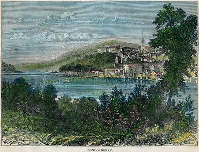 لندنديري ، أولستر ، أيرلندا ، c1880 بواسطة غير معروف