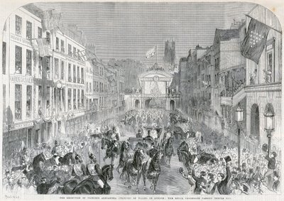 ترحيب لندن بالأميرة الكسندرا ، 1863 بواسطة غير معروف