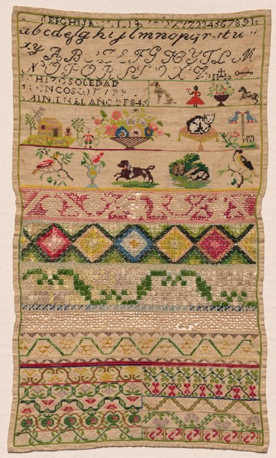 عينات طويلة ، 1845. بواسطة غير معروف