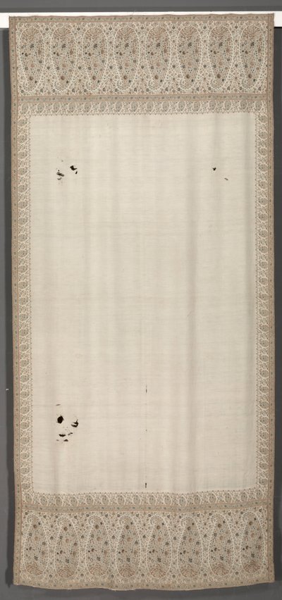 شال طويل ، ج. 1815. بواسطة غير معروف