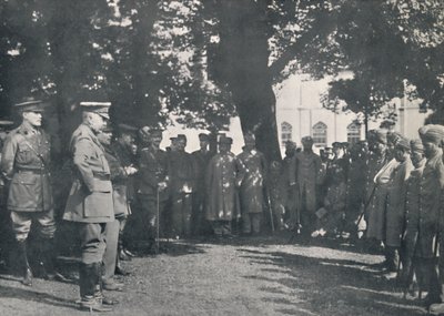 اللورد كيتشنر يخاطب المرضى الهنود ، 20 يوليو 1915 ، 1939 بواسطة غير معروف