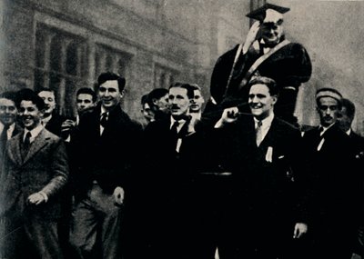 اللورد رئيس جامعة ادنبره ، 1929 ، 1945. بواسطة غير معروف