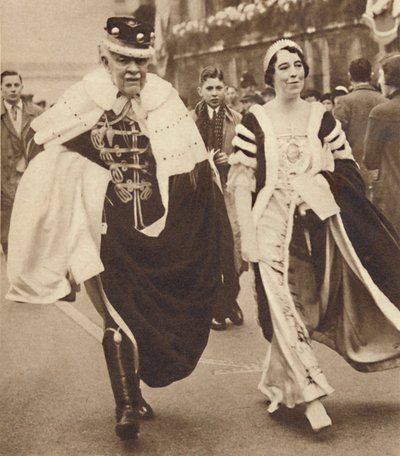 اللورد والسيدة أرمسترونج ، 12 مايو 1937 بواسطة غير معروف