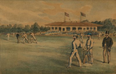 Lords Cricket Ground ، القرن التاسع عشر. بواسطة غير معروف
