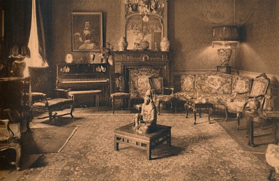 غرفة لويس الرابع عشر في السفارة الكوبية في بروكسل ، بلجيكا ، 1927. بواسطة غير معروف