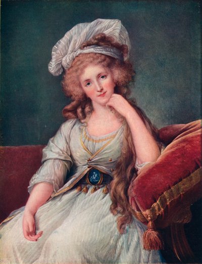 Louise Marie Adelaide de Bourbon-Penthievre ، دوقة أورليانز ، 17531821. الأرستقراطي الفرنسي بواسطة غير معروف